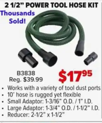 Power tool hose kit