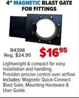 Busy Bee Tools Magnetic dust collection for fittings offer