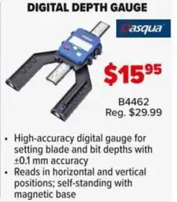 Busy Bee Tools Digital depth gauge offer