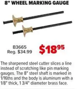 Busy Bee Tools Wheel marking gauge offer