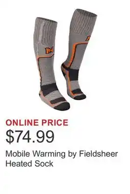 Costco Mobile Warming by Fieldsheer Heated Sock offer