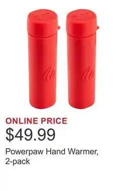 Costco Powerpaw Hand Warmer, 2-pack offer