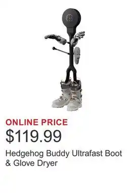 Costco Hedgehog Buddy Ultrafast Boot & Glove Dryer offer
