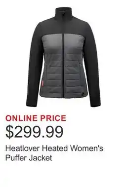 Costco Heatlover Heated Women's Puffer Jacket offer