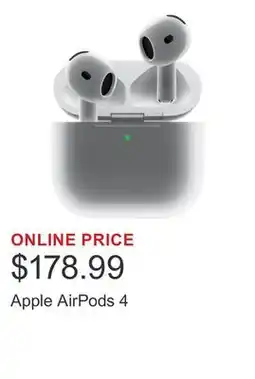 Costco Apple AirPods 4 offer