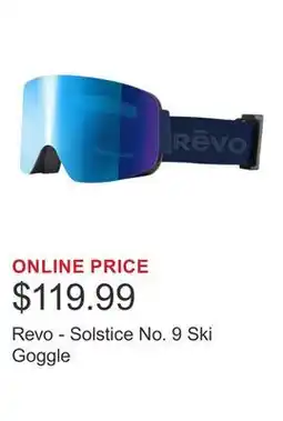 Costco Revo - Solstice No. 9 Ski Goggle offer