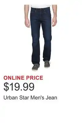 Costco Urban Star Men's Jean offer