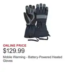 Costco Mobile Warming - Battery-Powered Heated Gloves offer