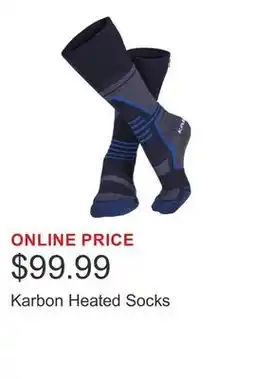 Costco Karbon Heated Socks offer