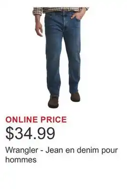 Costco Wrangler - Jean en denim pour hommes offer