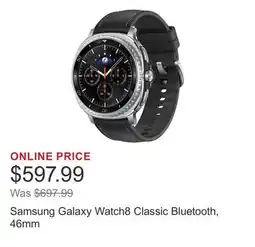 Costco Samsung Galaxy Watch8 Classic Bluetooth, 46mm offer
