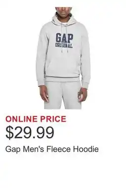 Costco Gap Men's Fleece Hoodie offer