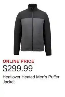 Costco Heatlover Heated Men's Puffer Jacket offer