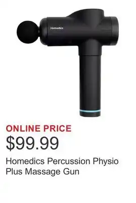 Costco Homedics Percussion Physio Plus Massage Gun offer