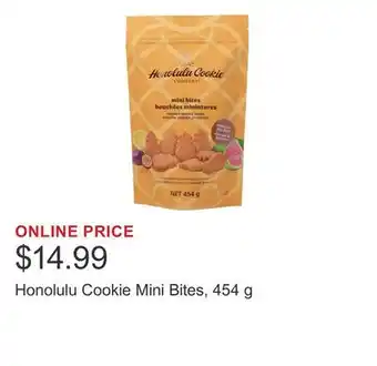 Costco Honolulu Cookie Mini Bites, 454 g offer