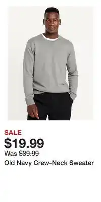Old Navy Old Navy Crew-Neck Sweater offer