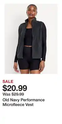 Old Navy Old Navy Performance Microfleece Vest offer