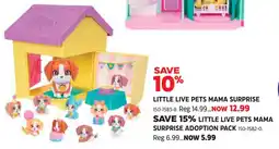 Canadian Tire Little live pets mama surprise offer