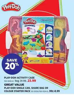 Canadian Tire Play-doh activity case offer