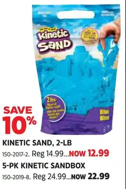 Canadian Tire Kinetic sand offer
