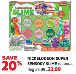 Canadian Tire Nickelodeon super sensory slime offer