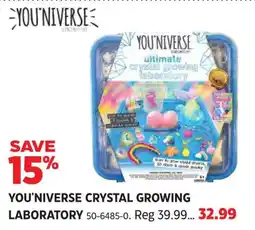 Canadian Tire You'niverse crystal growing laboratory offer