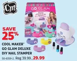 Canadian Tire Cool maker go glam deluxe diy nail stamper offer