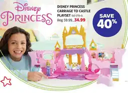 Canadian Tire Disney princess carriage to castle playset offer
