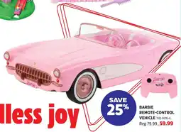 Canadian Tire Barbie remote-control offer