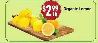 Healthy Planet Organic Lemon offer