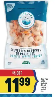 Marché Adonis Blue Tide white shrimps 31-40 cooked peeled offer