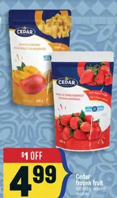 Marché Adonis CEDAR FROZEN FRUIT offer