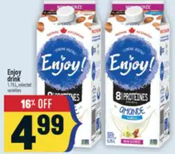 Marché Adonis Enjoy drink offer