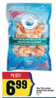 Marché Adonis Blue Tide cooked peeled white shrimps 61/70 offer