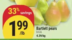 Marché Adonis BARTLETT PEARS offer