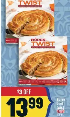 Marché Adonis BÖREK BEEF TWIST offer
