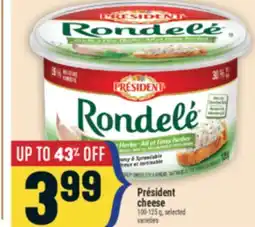 Marché Adonis Président cheese offer