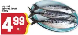 Marché Adonis mackerel defrosted offer