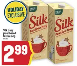 Marché Adonis SILK DAIRY PLANT BASED FESTIVE NOG offer