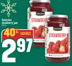 Marché Adonis Selection strawberry jam offer