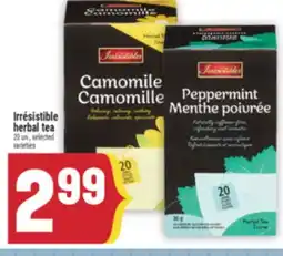 Marché Adonis Irrésistible herbal tea offer