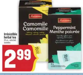 Marché Adonis Irrésistible herbal tea offer