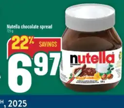 Marché Adonis Nutella chocolate spread offer