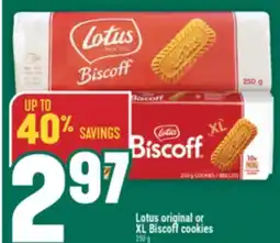 Marché Adonis Lotus original or XL Biscoff cookies offer