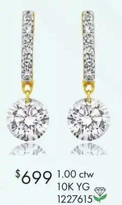 Charm Diamond PIERCED by light offer