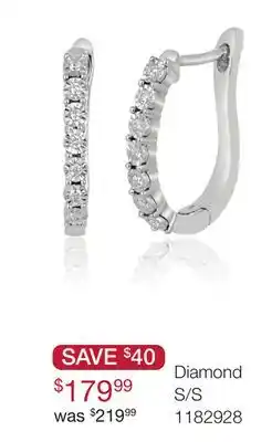 Charm Diamond DIAMOND HOOPS offer