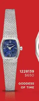 Charm Diamond BULOVA GODDESS OF TIME offer