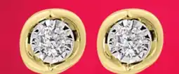 Charm Diamond Diamond 10K Earring offer