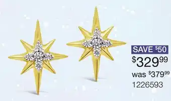 Charm Diamond Radiant Universe Earring offer