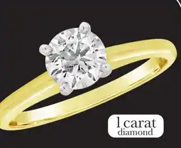 Charm Diamond Glacier Fire 14K Yellow Gold 1.00CT Solitaire offer